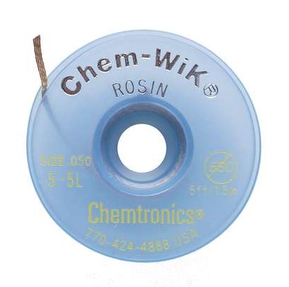 Chemtronics 5-5L Rosin Desoldering Braid